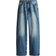 H&M Wide High Jeans - Light Denim Blue