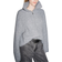 H&M Zip-Through Rib-Knit Cardigan - Light Grey Marl