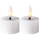 Star Trading Flamme Flow White LED-ljus 5cm 2st