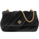 Tory Burch Mini Kira Draped Velvet Flap Bag - Black