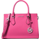 Michael Kors Sheila Medium Faux Saffiano Leather Satchel - Dragonfruit