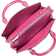 Michael Kors Sheila Medium Faux Saffiano Leather Satchel - Dragonfruit
