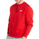 Nike Sportswear Club Fleece Men's Crew Sweatshirt - University Red/White