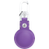 Meid GeoKey Holder - Royal Violet/Silver