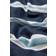 By Night Stripe Blue Flannel Påslakan Blå (220x200cm)