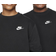 Nike Big Kid's Sportswear Club Fleece Sweatshirt - Black/White (FD3007-010)