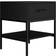 Lemon Pavilion Boston Matte Black Bedside Table 40x43cm