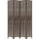 vidaXL 358660 Dark Brown Room Divider 145x220cm