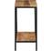 vidaXL Solid Rough Mango Wood Natural Console Table 35x70cm