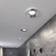 Philips Adore Chrome Ceiling Flush Light 9cm 3pcs