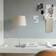 Watt & Veke Line Silver Lampefod 45cm