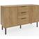 GFW Nervata Oak Sideboard 116x72.5cm