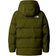 The North Face Kid's North Down Fleece Lined Short Parka - Forest Olive (NF0A88UW)