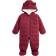 Macy's Baby's Hooded Flocked Hearts Footed Snowsuit - Scarlet Wine