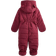 Macy's Baby's Hooded Flocked Hearts Footed Snowsuit - Scarlet Wine