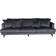 Venture Home Sofia Dark Grey Sofa 259cm 3-Sitzer