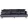 Venture Home Sofia Dark Grey Sofa 259cm 3 personers