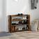 vidaXL Engineered Wood Aged Wood Shoe Rack 60x62cm