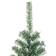 vidaXL Plastic Green/White Christmas Tree 180cm