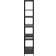 Actona Newcastle Black Bokhylle 165cm