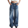 H&M Women's Wide Jeans - Denim Blue