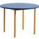 Hay Two-Colour Ochre/Blue Dining Table 105cm