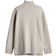 H&M Oversized Polo Neck Jumper - Light Beige Marl