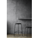 Fritz Hansen High Dot Chrome/Ash Black Sittpall 65cm