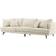 Sky Furniture Sofia Beige Sofa 260cm 3 Seater