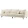 Sky Furniture Sofia Beige Soffa 260cm 3-sits