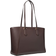 Michael Kors Taryn Large Leather Tote Bag - Chocolate