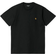 Carhartt Chase T-shirt - Black