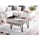 Beliani Adena Brown/Black Soffbord 60x100cm