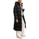 New Look Shower Resistant Hooded Longline Puffer Coat - Black