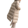 New Look Shower Resistant Hooded Longline Puffer - Mink