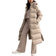 New Look Shower Resistant Hooded Longline Puffer - Mink