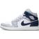 Nike Air Jordan 1 Mid M - White/Wolf Grey/Midnight Navy