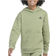 Adidas Big Kid's Minimal Logo Fleece Hoodie & Jogger Pants Set- Tent Green