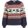 Vila Christmas Knit Sweater - Navy Blazer