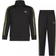 adidas Big Kid's Long Sleeve Essential Tricot Set 2-piece - Black/Green