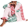 Victoria's Secret Flannel Long Pyjama Set - Green Plaid