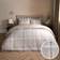 OHS Oakley Grid Duvet Cover Natural (230x220cm)