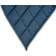 PILLOW GUY Embroidered Weight Blanket Blue (203.2x152.4cm)