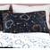 Catherine Lansfield Cosmic Hearts And Stars Duvet Cover Black (200x135cm)