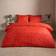 OHS Christmas Candy Cane Set, - Double Duvet Cover Red (200x200cm)
