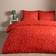 OHS Christmas Candy Cane Set, - Double Duvet Cover Red (200x200cm)