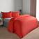 OHS Christmas Candy Cane Set, - Double Duvet Cover Red (200x200cm)