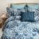 Harlequin Acropora Duvet Cover White, Blue (200x200cm)