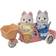 Sylvanian Families Tandem Cycling Set -Husky Sister & Brother