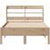 vidaXL Solid Wood Sengeramme 85x208cm